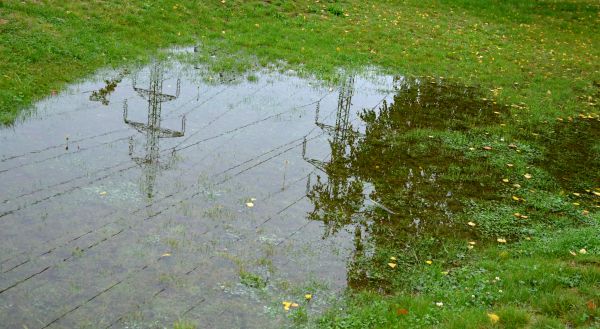 Flooded Yard Drainage Installation in Burlington
