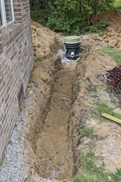 Grinder Pump Installation in Burlington