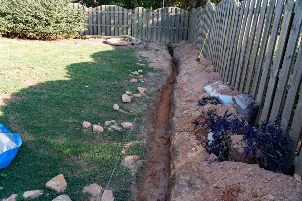 Trench Drain Installation in Burlington