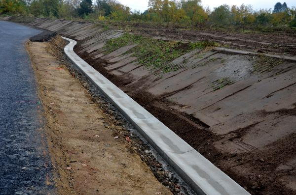Slope Drainage Installation in Burlington
