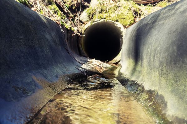 Drainage Swale Installation in Burlington