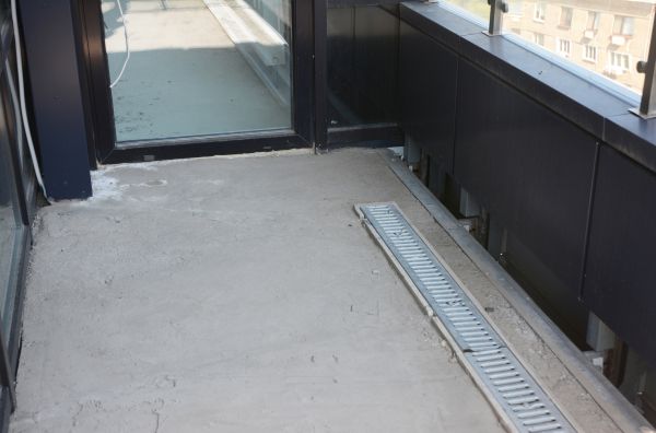 Veranda Drain Installation in Burlington