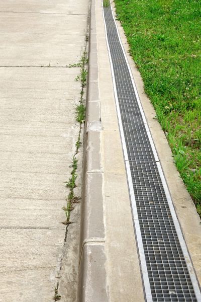 Concrete Drain Installation in Burlington